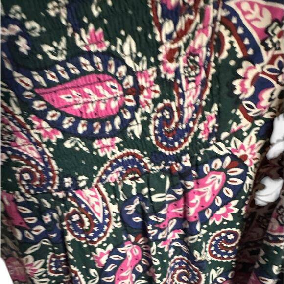 NWT Boden Lila Multiway Halter Dress - Woodland Green Paisley Size 14 - Picture 7 of 12